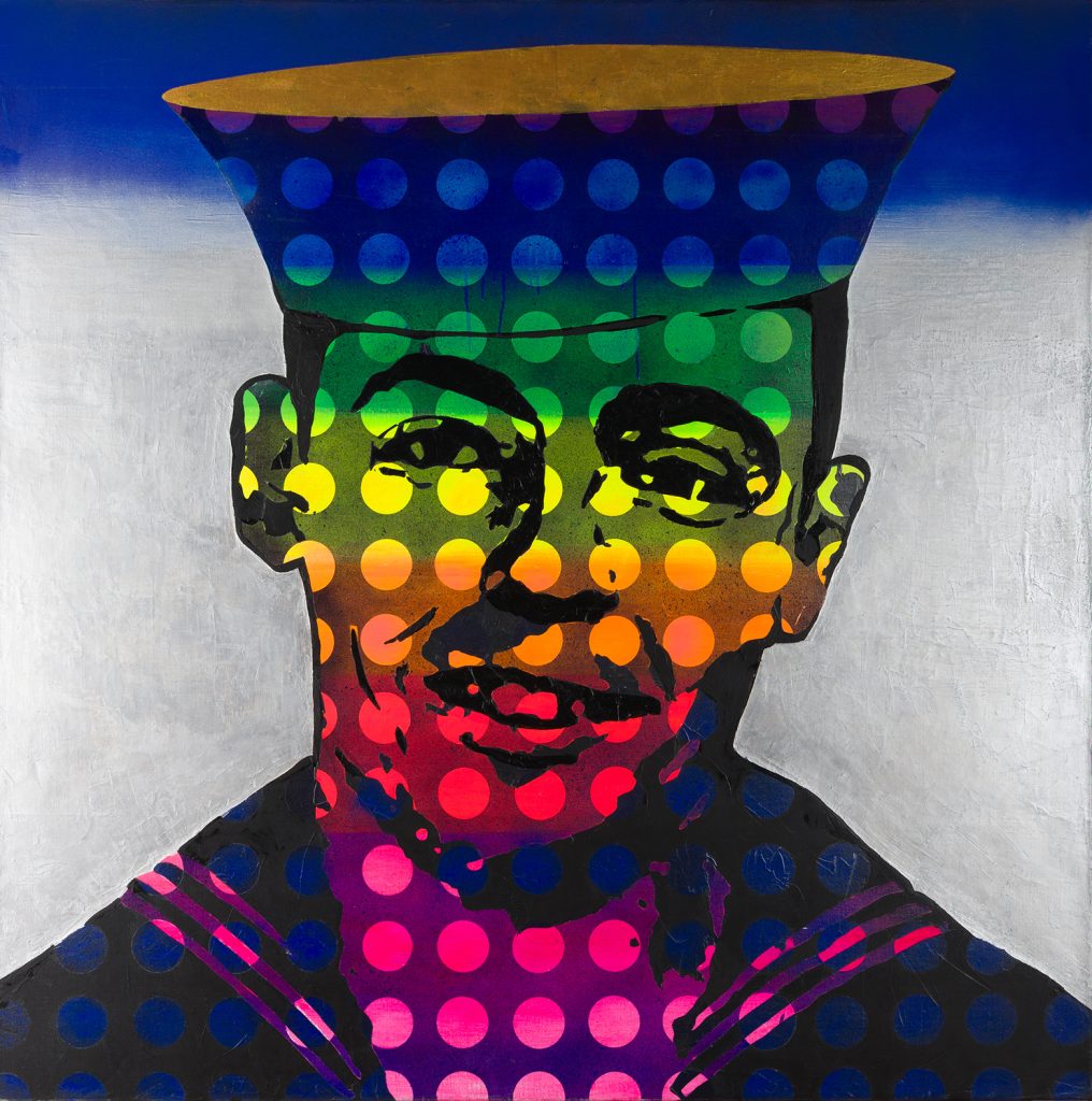 Пинчакрон, 2024, акрилик на платну, 130 x 130 цм