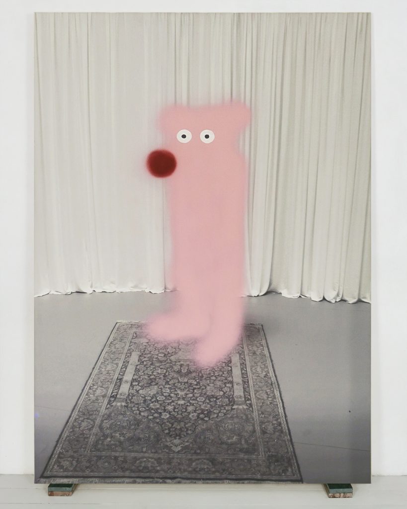 Teddy_2016_Mix media_204x140cm